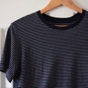 H&M Blue Striped Tee